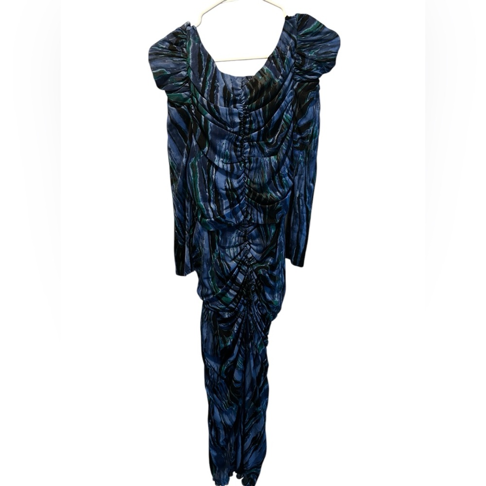 Diane Von Furstenberg Bettina Ruched Puff Dress - Picture 10 of 10